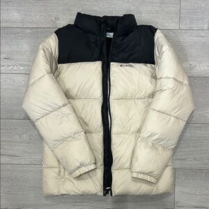 Columbia Two-Tone Black and Cream Jacket